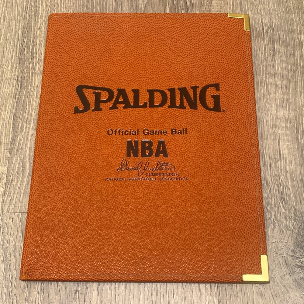 SPALDING NBA • legal pad holder